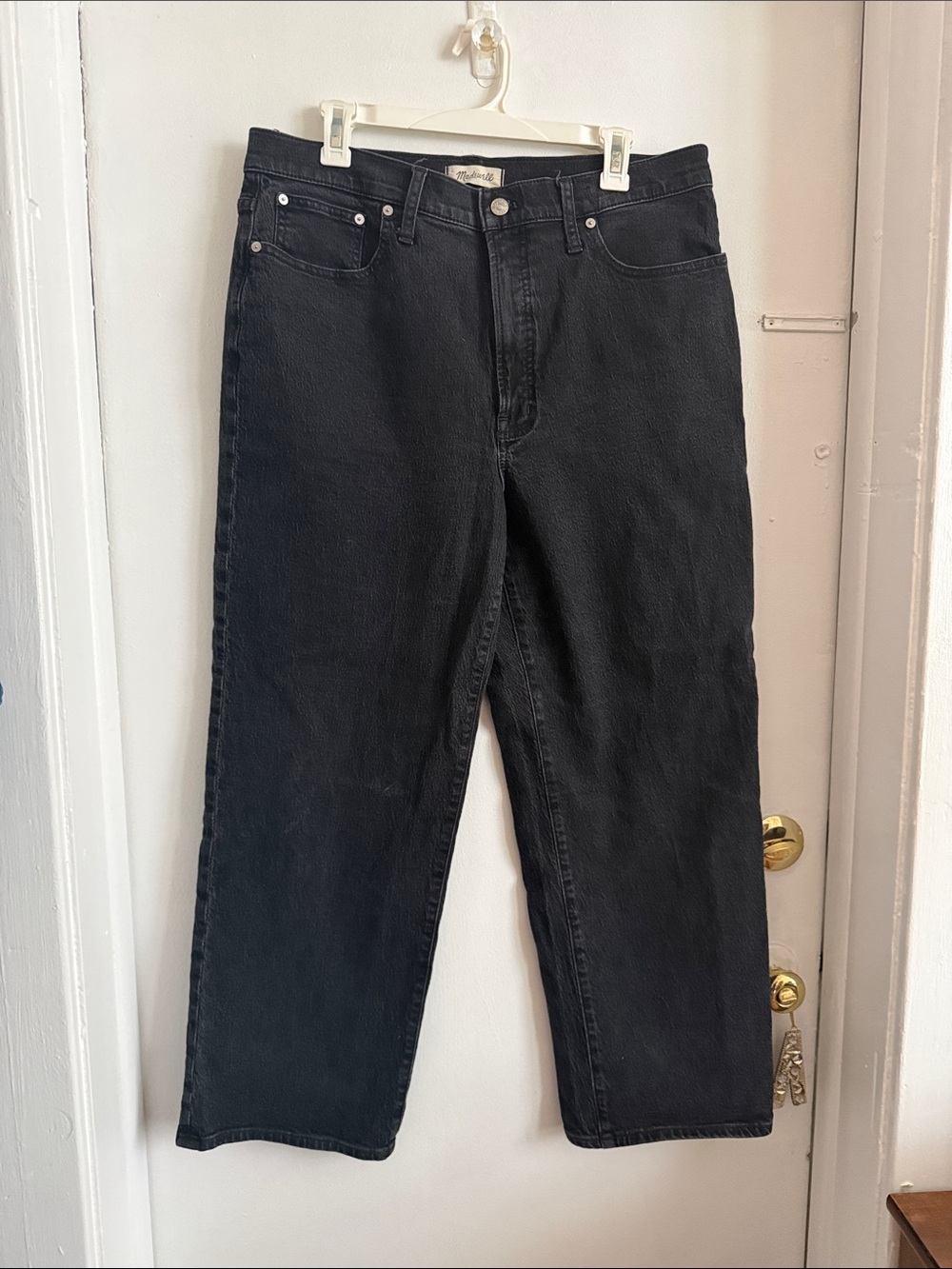 Madewell perfect vintage wide leg jeans 32